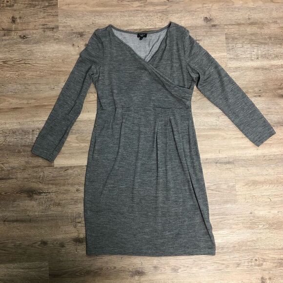 Talbots Petite Gray Dress Size M - Picture 1 of 4